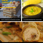 Pack familiar Pechuga de Pavo Rellena Envuelta en Masa Filo más 6 acompañamientos y Torta Barra a elección