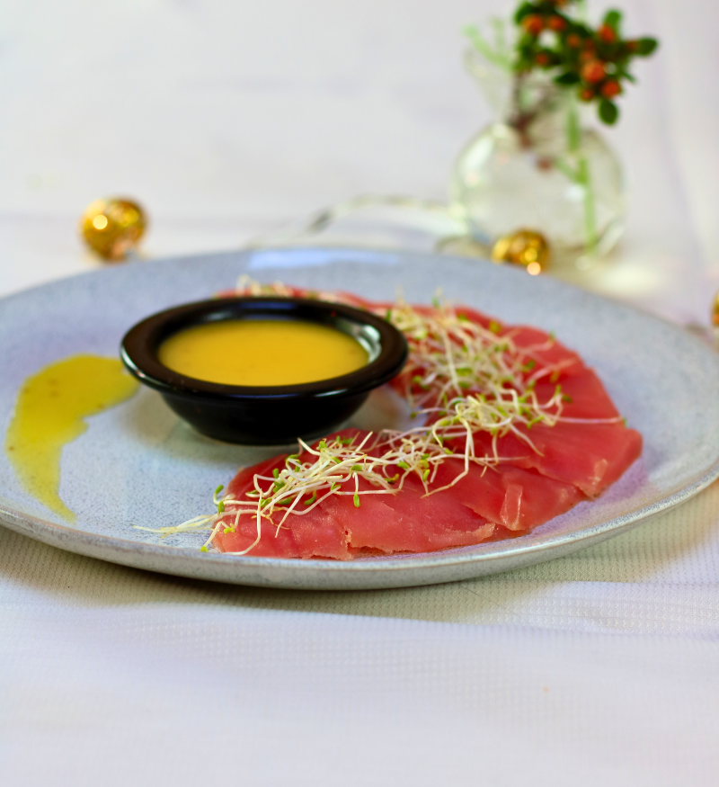 sashimi-de-atun-bechef Sashimi de atún BeChef con salsa de maracuyá